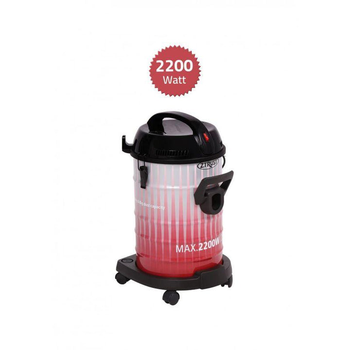 Z.Trust Vacuum Cleaner - 23 Liters - 220 Watt - 50/60 Hz - ZVC52CR - ZRAFH