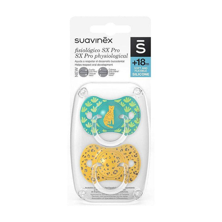 Suavinex Baby Soother - 6-18 Months - Green - Zrafh.com - Your Destination for Baby & Mother Needs in Saudi Arabia