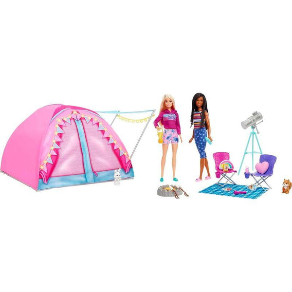 Barbie Glamping Play Set - SNC-BRB202127 - ZRAFH
