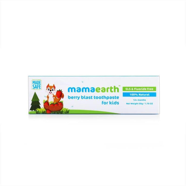 Mama Earth Berry Blast Toothpaste - 50 g - ZRAFH