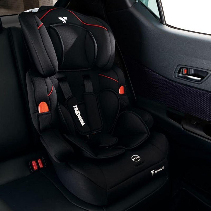 Teknum Nova Car Seat 9Mnth-12Yrs - Black - Zrafh.com - Your Destination for Baby & Mother Needs in Saudi Arabia