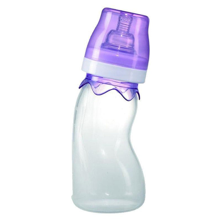 Farlin Silicon Feeding Bottle - 236 ml - Purple - ZRAFH