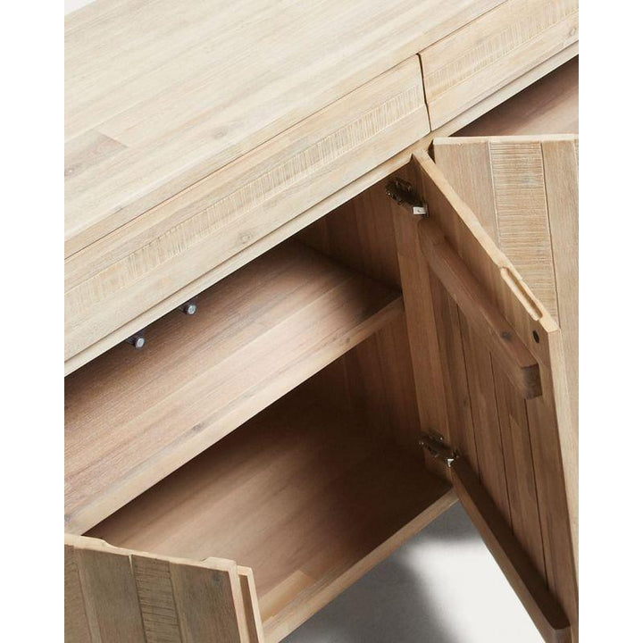 Beige Engineered Wood Buffet - Size: 180x30x75 By Alhome - Zrafh.com - Your Destination for Baby & Mother Needs in Saudi Arabia