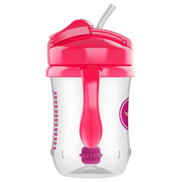 Dr. Brown's Straw Cup First Deco - 270ml - 6m - Zrafh.com - Your Destination for Baby & Mother Needs in Saudi Arabia