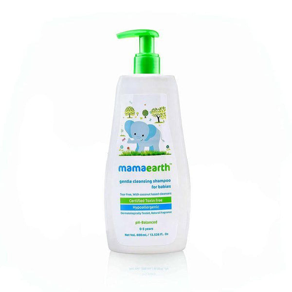 Mama Earth Gentle Cleansing Shampoo - 400ml - ZRAFH