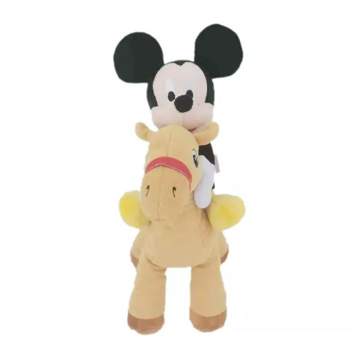 Disney Mickey mouse on camel Plush Toy - multicolor - ZRAFH
