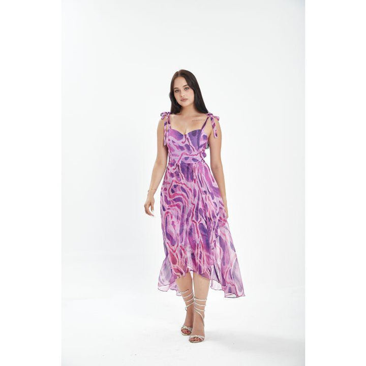 Londonella Women's Long Summer Dress Sleeveless - LON100284 - Zrafh.com - Your Destination for Baby & Mother Needs in Saudi Arabia