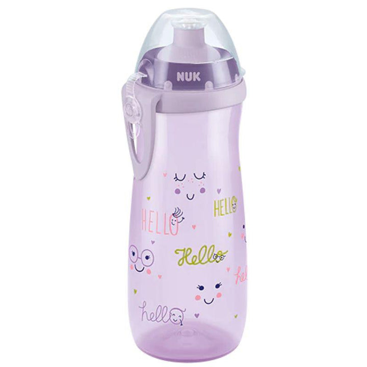 NUK Plastic Sports Bottle From 3 Years And Above - 450 ml - Zrafh.com - Your Destination for Baby & Mother Needs in Saudi Arabia