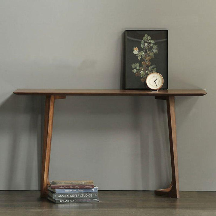 Classic Wood Console Table By Alhome - Zrafh.com - Your Destination for Baby & Mother Needs in Saudi Arabia