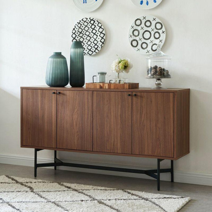 Classic Brown MDF Buffet by Alhome - 110113085 - Zrafh.com - Your Destination for Baby & Mother Needs in Saudi Arabia