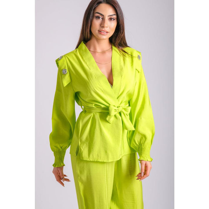 Londonella co-ord set - Green - 100184 - Zrafh.com - Your Destination for Baby & Mother Needs in Saudi Arabia