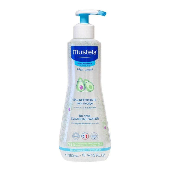 Mustela No-Rinse Baby Cleansing Water with Avocado â€“ 300 ml - ZRAFH