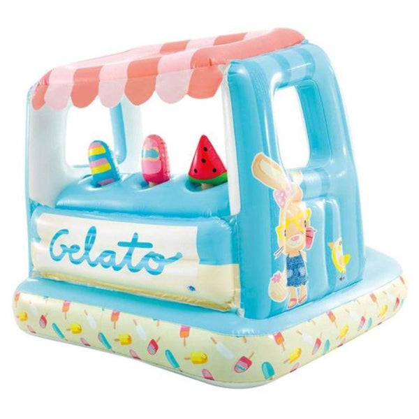 Intex Ice Cream Stand Playhouse - 127x102x99 cm - INT48672 - Zrafh.com - Your Destination for Baby & Mother Needs in Saudi Arabia