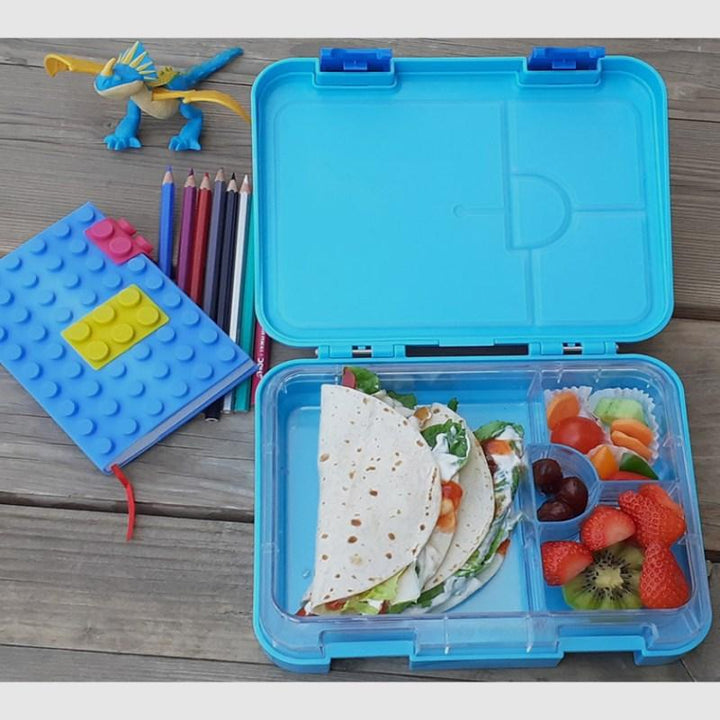 Eazy Kids 6 and 4 Convertible Bento Lunch Box - EZ_2in1