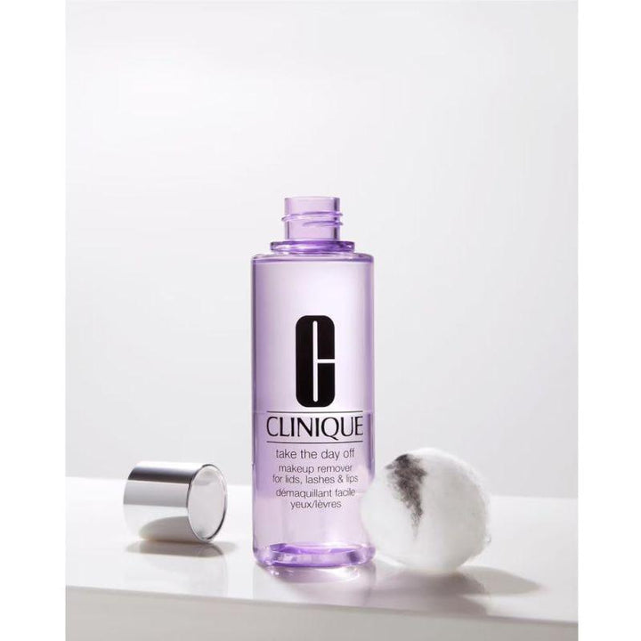 Clinique Take The Day Off Makeup Remover For Eyelids Eyelashes And Lips – 125 ml - Zrafh.com - Your Destination for Baby & Mother Needs in Saudi Arabia
