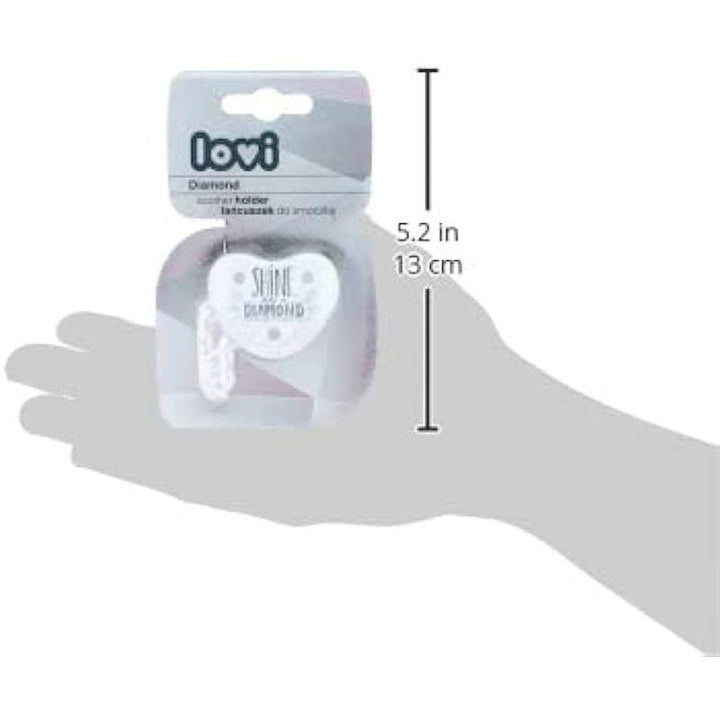 Lovi Soother Holder - Diamond - ZRAFH