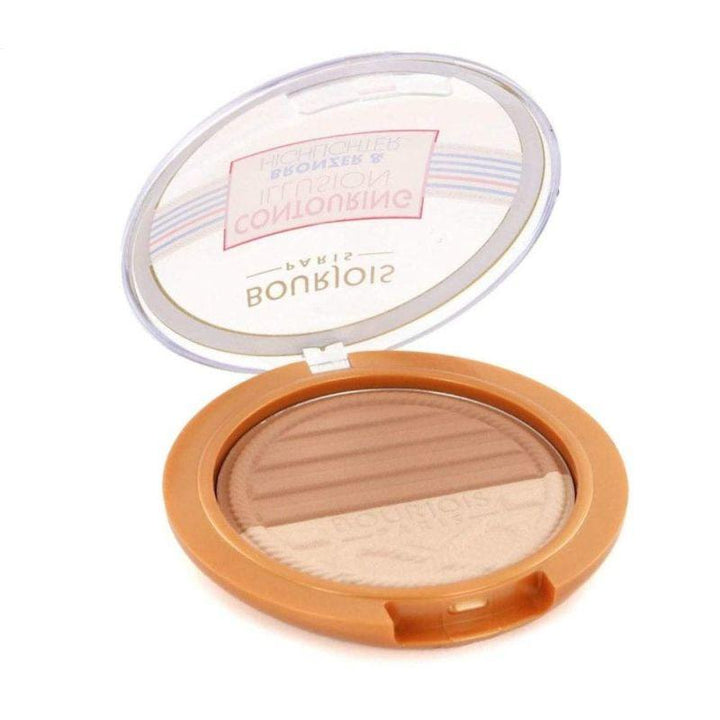 Bourjois Paris Contouring Bronzer and Highlighter - 23 Contouring Duo - Zrafh.com - Your Destination for Baby & Mother Needs in Saudi Arabia