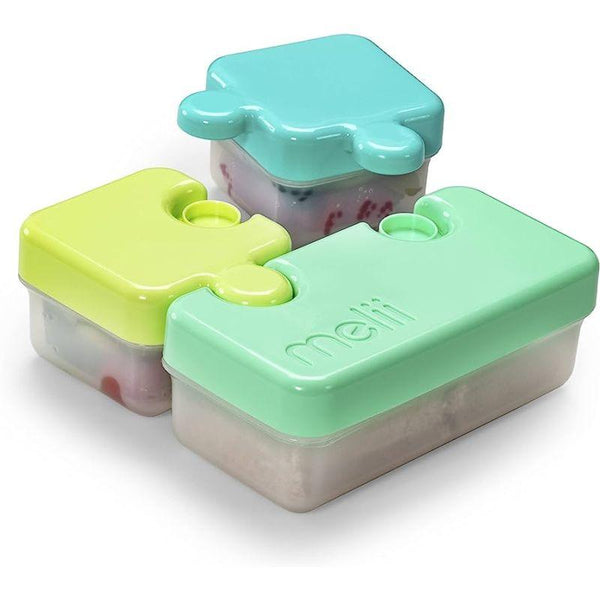 Melii Baby Snack & Freezer Storage Containers Serving Baby Food At