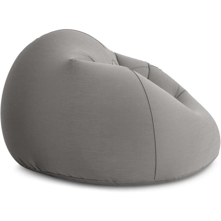 Intex Beanless Bag Inflatable Lounge Chair - 114x114x71 cm - Grey - Zrafh.com - Your Destination for Baby & Mother Needs in Saudi Arabia