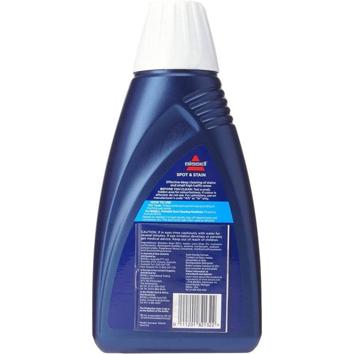 BISSELL Spot & Stain Fabric and Upholstery Cleaner, 9351,12 Ounce , Blue