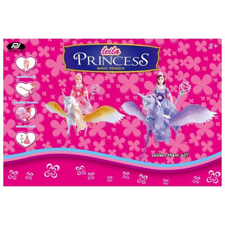 P.JOY Leila Princess And Magic Pegasus - 30 cm - ZRAFH