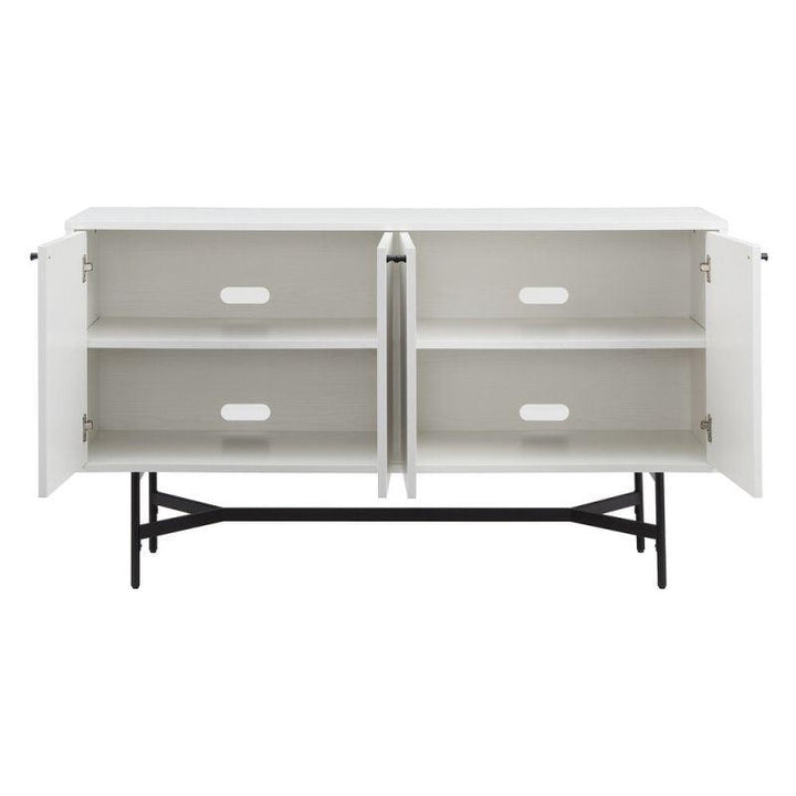 Contemporary White MDF Buffet by Alhome - Zrafh.com - Your Destination for Baby & Mother Needs in Saudi Arabia