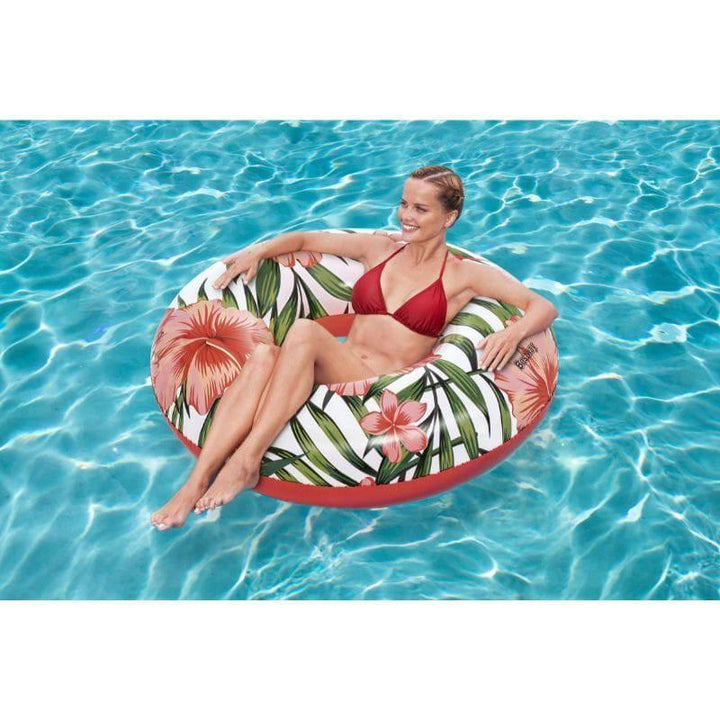 Tropical Palms Swim Ring - 119 cm - 26-36237 - ZRAFH