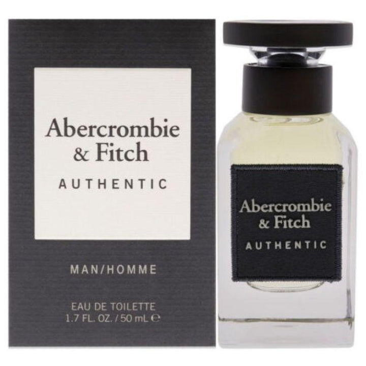 Abercrombie & Fitch Authentic Man For Men - Eau De Toilette - 50 ml - Zrafh.com - Your Destination for Baby & Mother Needs in Saudi Arabia