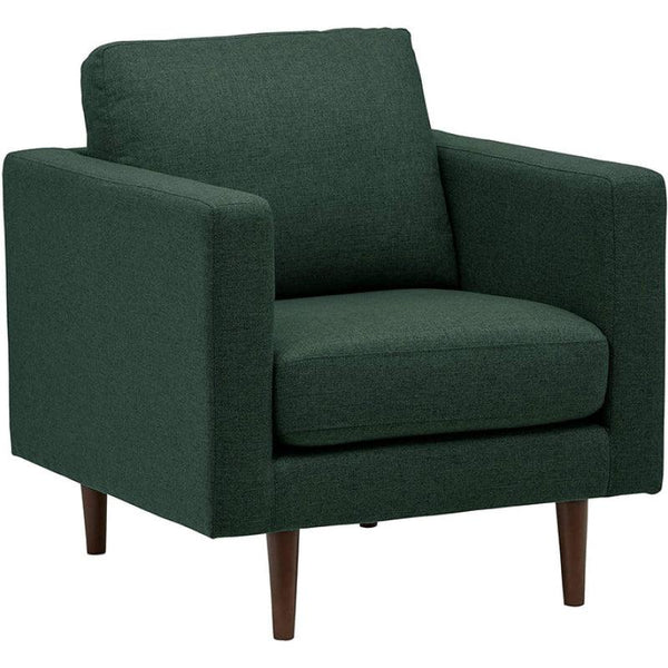 Green Linen Accent Chair By Alhome - Zrafh.com - Your Destination for Baby & Mother Needs in Saudi Arabia