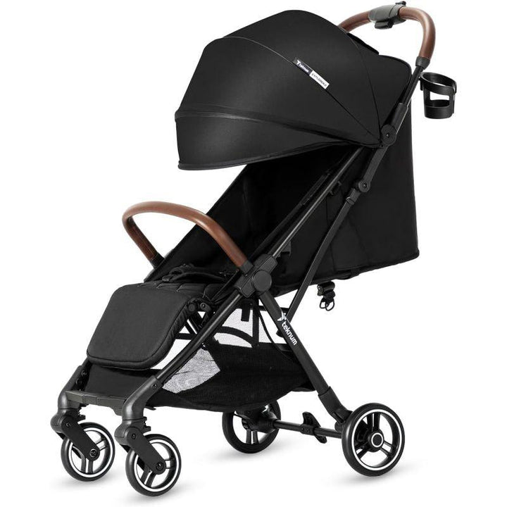 Teknum Travel EXPLORER 2 AutoFold Stroller - Black - Zrafh.com - Your Destination for Baby & Mother Needs in Saudi Arabia