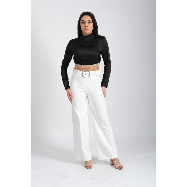 Londonella Women's Classic High-waist Wide Pants - 100247 - Zrafh.com - Your Destination for Baby & Mother Needs in Saudi Arabia