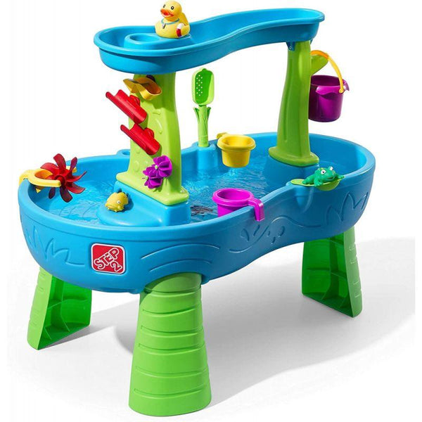 Step2 Rain Showers Splash Pond Water Table - Multicolor - Zrafh.com - Your Destination for Baby & Mother Needs in Saudi Arabia