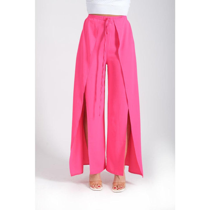 Londonella Women's High-waisted Pants With Wide Open Legs design - 100228 - Zrafh.com - Your Destination for Baby & Mother Needs in Saudi Arabia