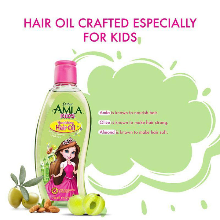 Dabur Amla Baby Nourishing Hair Oil - 200 ml - ZRAFH