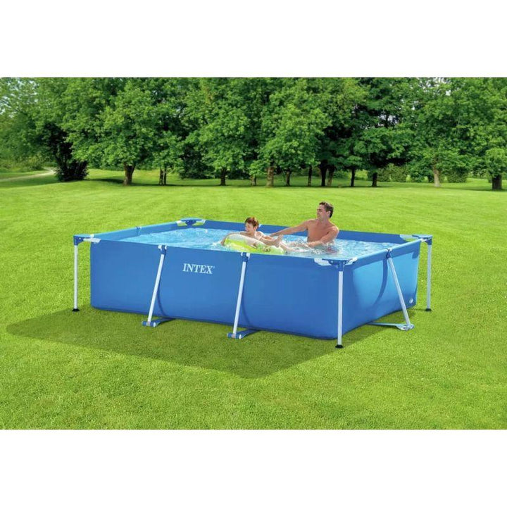 Intex Rectangular Frame Pool For Kids - 2.6 m - Zrafh.com - Your Destination for Baby & Mother Needs in Saudi Arabia