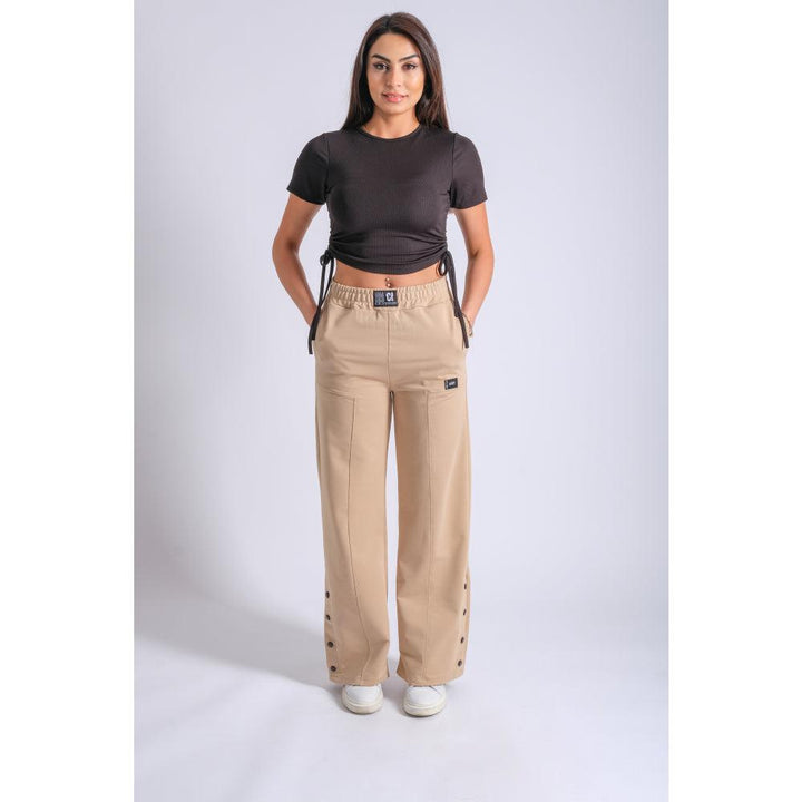 Londonella Women's Jogger Pants With Elasticated Waistband & Functional pockets - 100196 - Zrafh.com - Your Destination for Baby & Mother Needs in Saudi Arabia