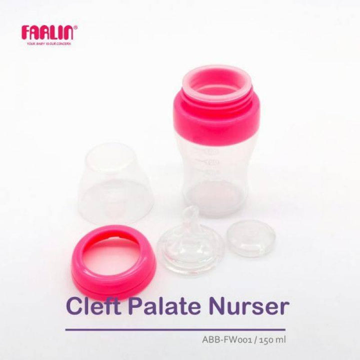 Farlin Baby Bottles Cleft Palate Nurser Small - 150 ml - Pink - ZRAFH