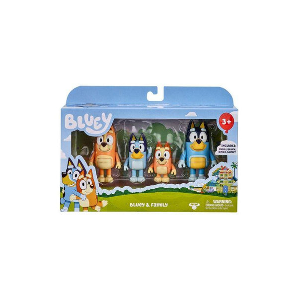 Bluey S1 Figure 4 Pack - Family Pack - Zrafh.com - Your Destination for Baby & Mother Needs in Saudi Arabia