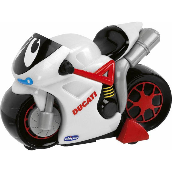 Chicco Turbo Touch Ducati MotorCycle Toy White - ZRAFH