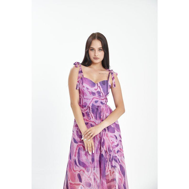 Londonella Women's Long Summer Dress Sleeveless - LON100284 - Zrafh.com - Your Destination for Baby & Mother Needs in Saudi Arabia