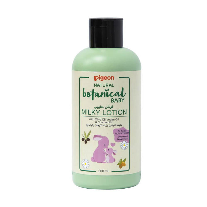 Pigeon Natural Botanical Milky Lotion for Skincare - Zrafh.com - Your Destination for Baby & Mother Needs in Saudi Arabia