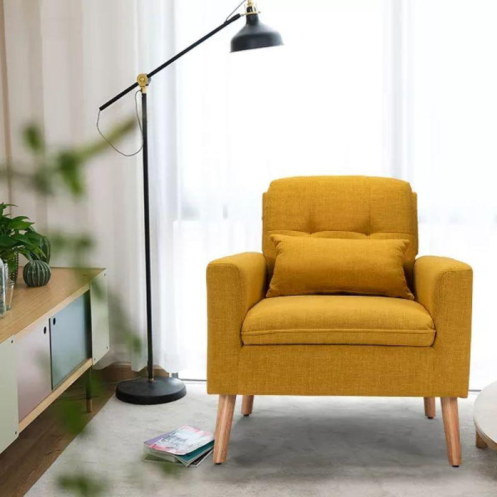 Unique Linen Chair - 80x85x85 cm - By Alhome - Zrafh.com - Your Destination for Baby & Mother Needs in Saudi Arabia