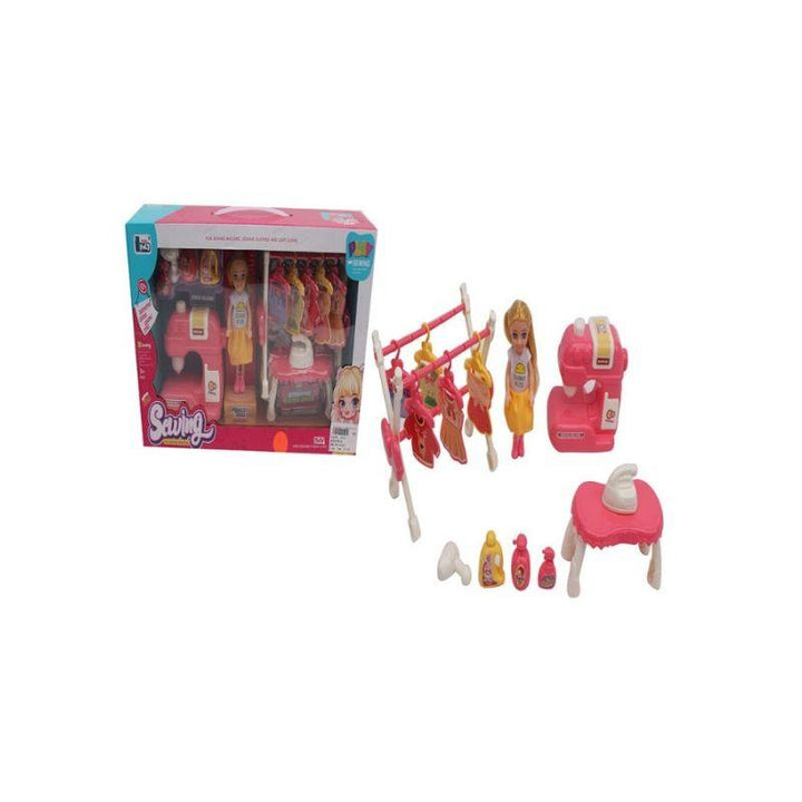 Baby Love Family Center Sewing Appliances With Accessories Toy - 18-2332990Y - Zrafh.com - Your Destination for Baby & Mother Needs in Saudi Arabia