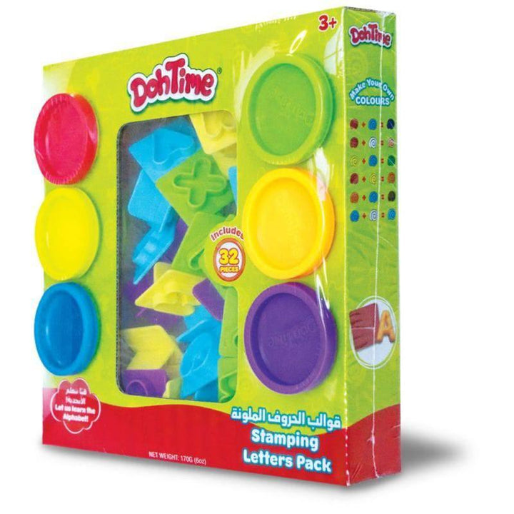 Dohtime Dough Stamping Letter (Pack of 26) - ZRAFH