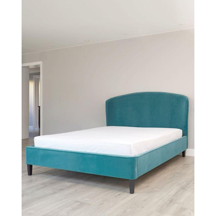 Emerald Velvet Oasis Single Bed By Alhome - Zrafh.com - Your Destination for Baby & Mother Needs in Saudi Arabia