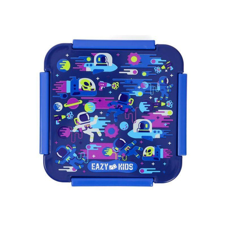 Eazy Kids Lunch Box Set - Blue - Zrafh.com - Your Destination for Baby & Mother Needs in Saudi Arabia