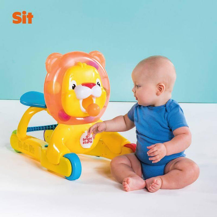 BRIGHT STARTS 3-in-1 Step 'n Ride Lion toy - multicolor - ZRAFH