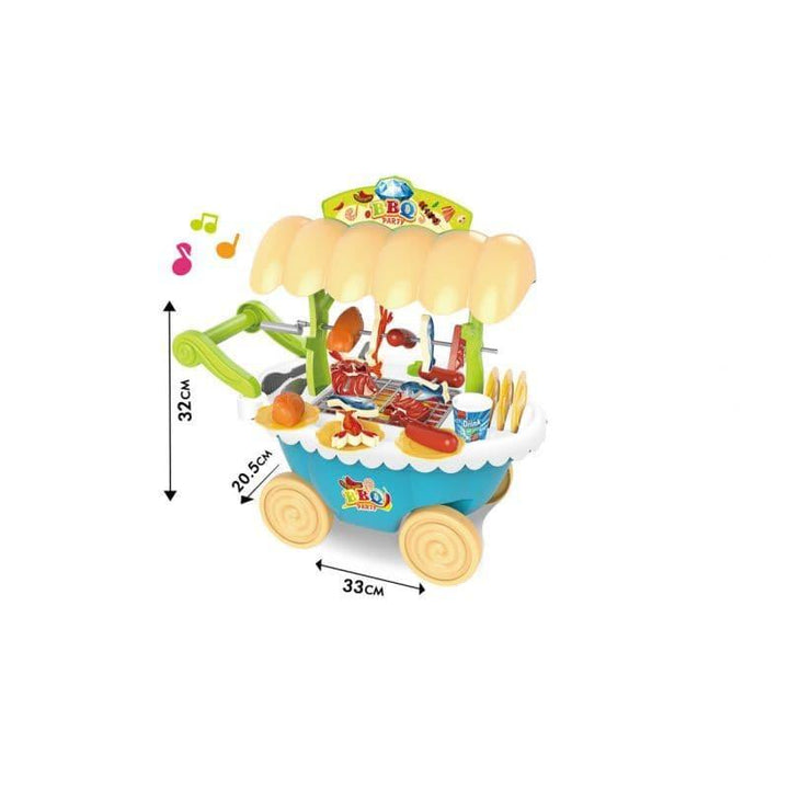 Barbecue Party Cart From Basmah Multicolor - 18-66093-2 - ZRAFH