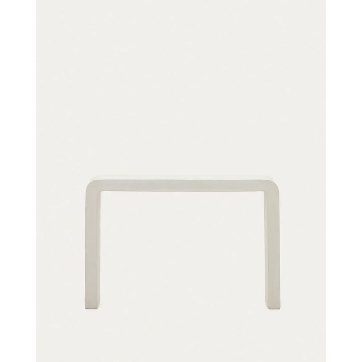 White Engineered Wood Console - Size: 130x30x100 By Alhome - Zrafh.com - Your Destination for Baby & Mother Needs in Saudi Arabia