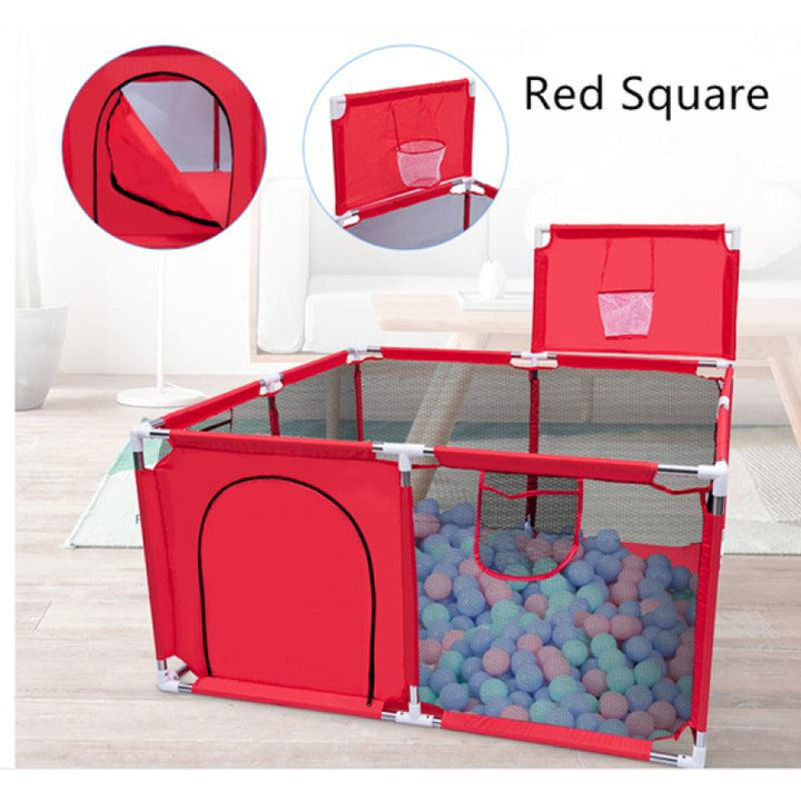 Dreeba Big Size Luxure Foldable Plastic Baby Playpen - Zrafh.com - Your Destination for Baby & Mother Needs in Saudi Arabia